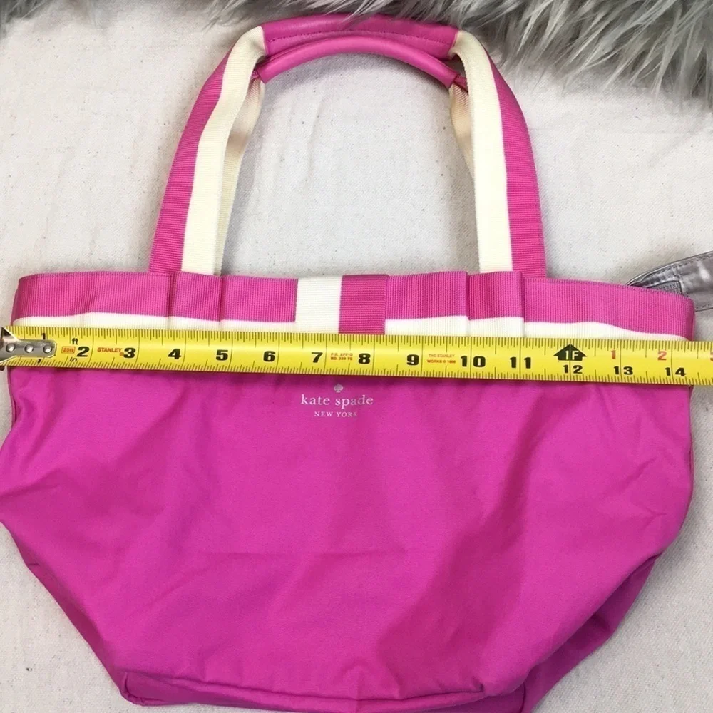 Kate Spade Pink Anabel Barrow Street Bow Tote